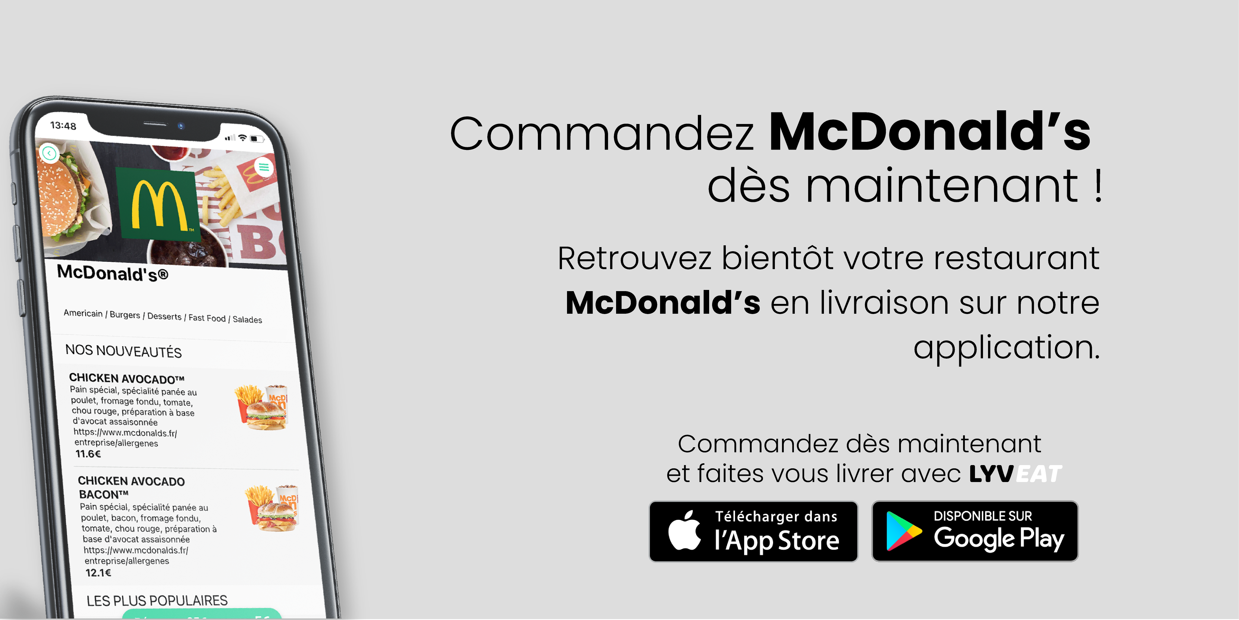 Retrouvez votre restaurant McDonald sur notre plateforme